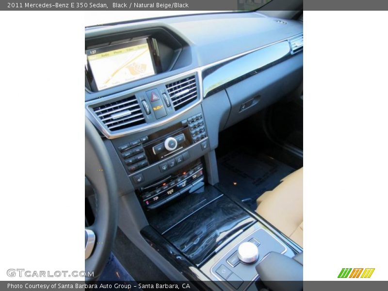 Black / Natural Beige/Black 2011 Mercedes-Benz E 350 Sedan