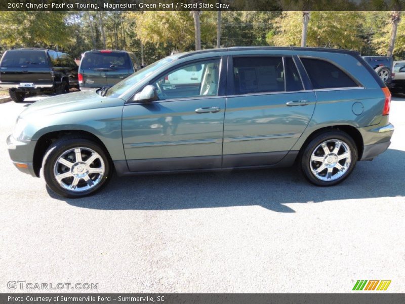 Magnesium Green Pearl / Pastel Slate Gray 2007 Chrysler Pacifica Touring