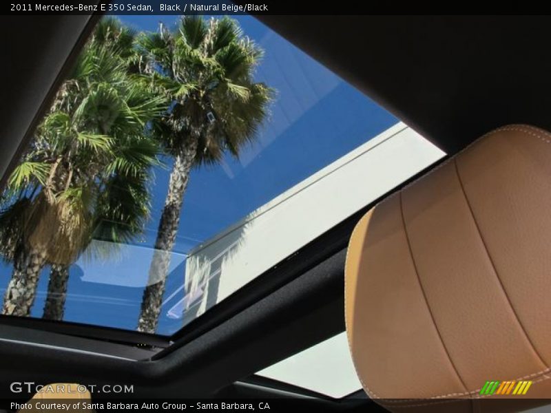 Black / Natural Beige/Black 2011 Mercedes-Benz E 350 Sedan