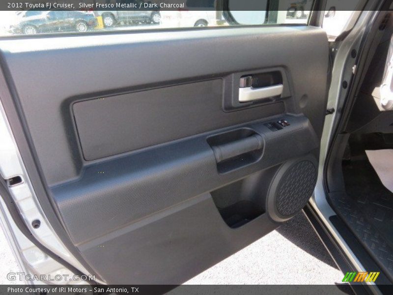 Silver Fresco Metallic / Dark Charcoal 2012 Toyota FJ Cruiser