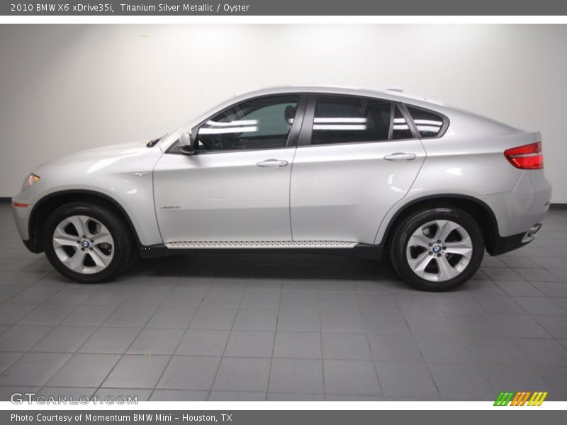  2010 X6 xDrive35i Titanium Silver Metallic