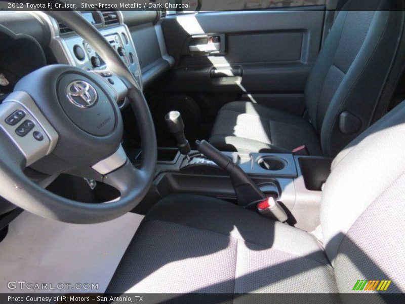 Silver Fresco Metallic / Dark Charcoal 2012 Toyota FJ Cruiser