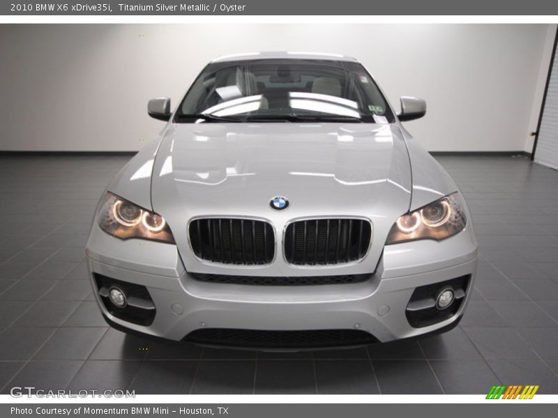 Titanium Silver Metallic / Oyster 2010 BMW X6 xDrive35i