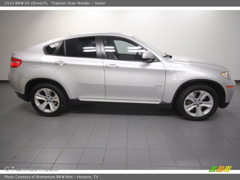  2010 X6 xDrive35i Titanium Silver Metallic