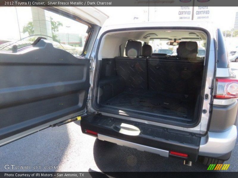 Silver Fresco Metallic / Dark Charcoal 2012 Toyota FJ Cruiser