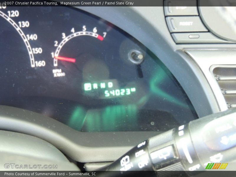 Magnesium Green Pearl / Pastel Slate Gray 2007 Chrysler Pacifica Touring