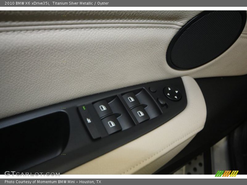 Titanium Silver Metallic / Oyster 2010 BMW X6 xDrive35i