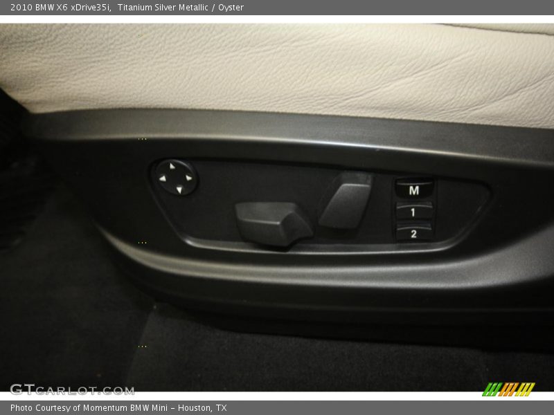 Titanium Silver Metallic / Oyster 2010 BMW X6 xDrive35i