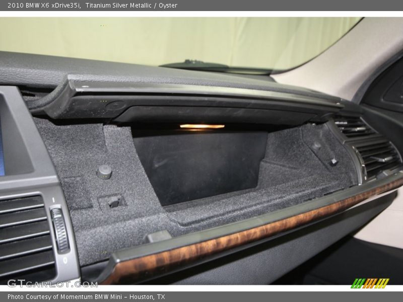 Titanium Silver Metallic / Oyster 2010 BMW X6 xDrive35i