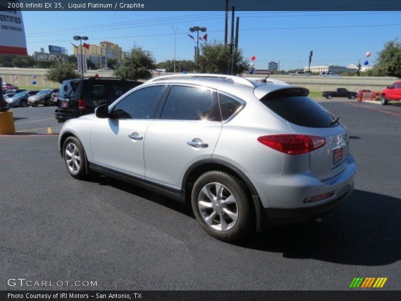 Liquid Platinum / Graphite 2008 Infiniti EX 35