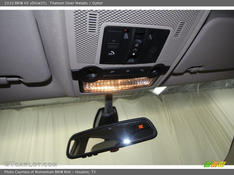 Titanium Silver Metallic / Oyster 2010 BMW X6 xDrive35i