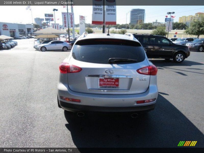 Liquid Platinum / Graphite 2008 Infiniti EX 35