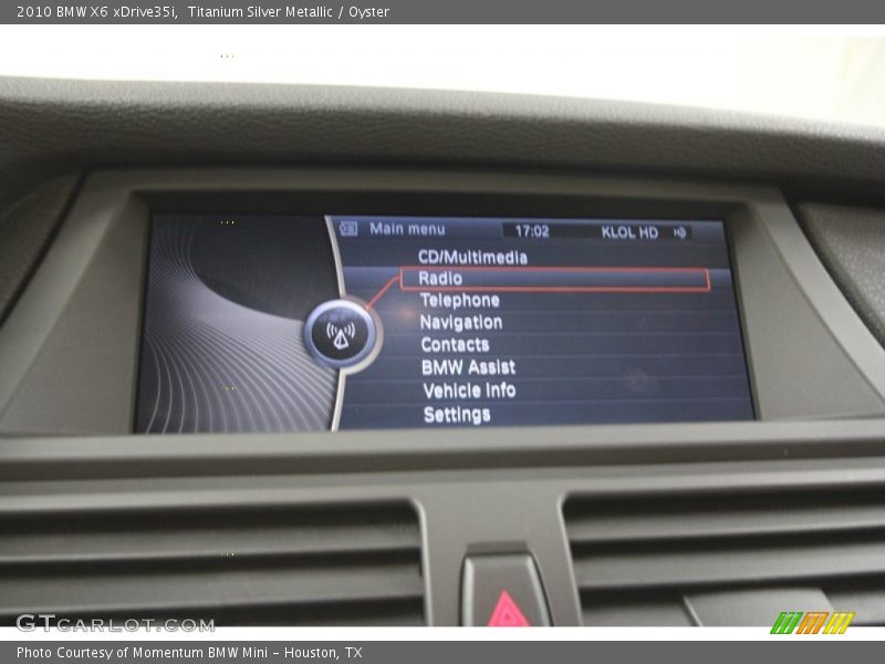 Titanium Silver Metallic / Oyster 2010 BMW X6 xDrive35i