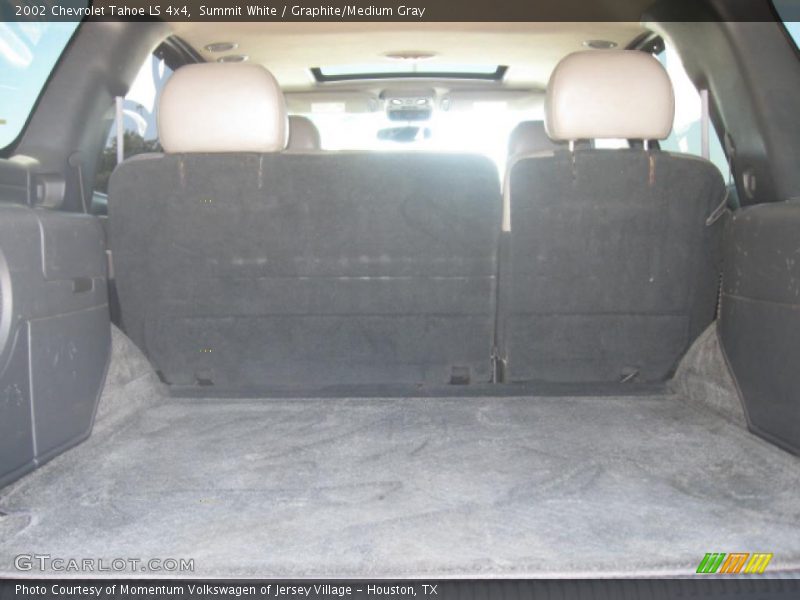 Summit White / Graphite/Medium Gray 2002 Chevrolet Tahoe LS 4x4