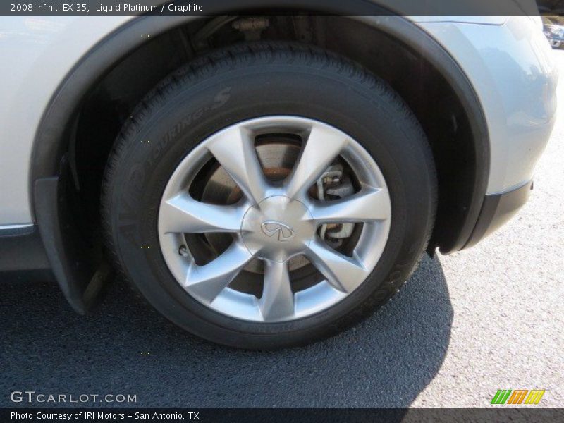 Liquid Platinum / Graphite 2008 Infiniti EX 35