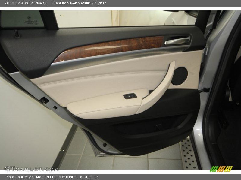 Titanium Silver Metallic / Oyster 2010 BMW X6 xDrive35i
