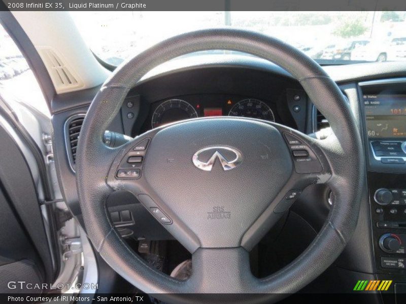 Liquid Platinum / Graphite 2008 Infiniti EX 35