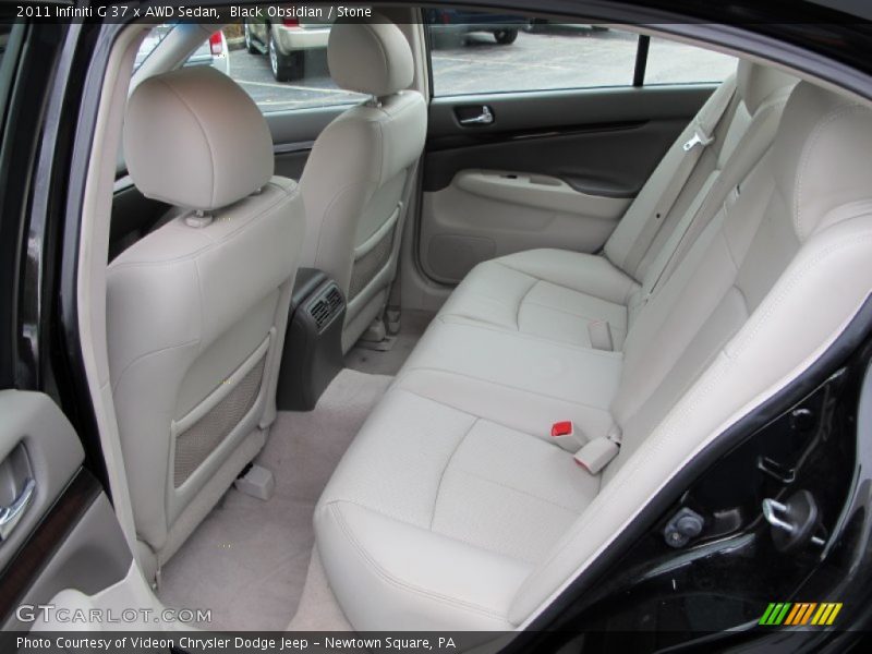  2011 G 37 x AWD Sedan Stone Interior