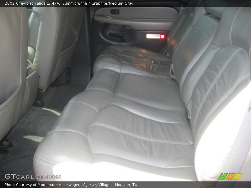 Summit White / Graphite/Medium Gray 2002 Chevrolet Tahoe LS 4x4