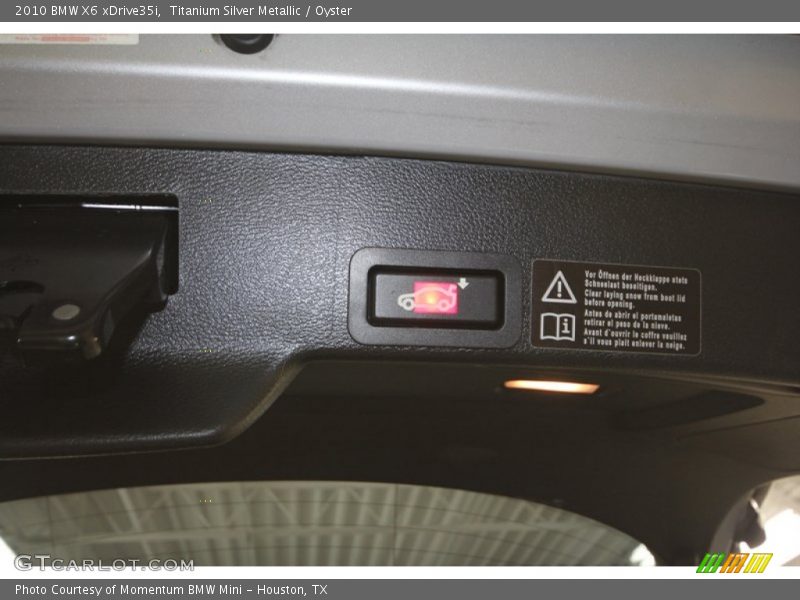 Titanium Silver Metallic / Oyster 2010 BMW X6 xDrive35i