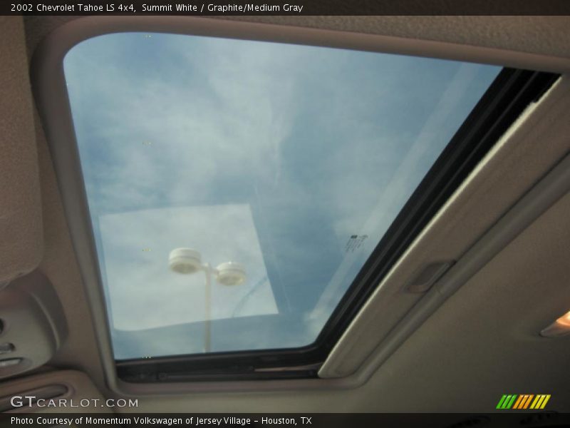 Summit White / Graphite/Medium Gray 2002 Chevrolet Tahoe LS 4x4