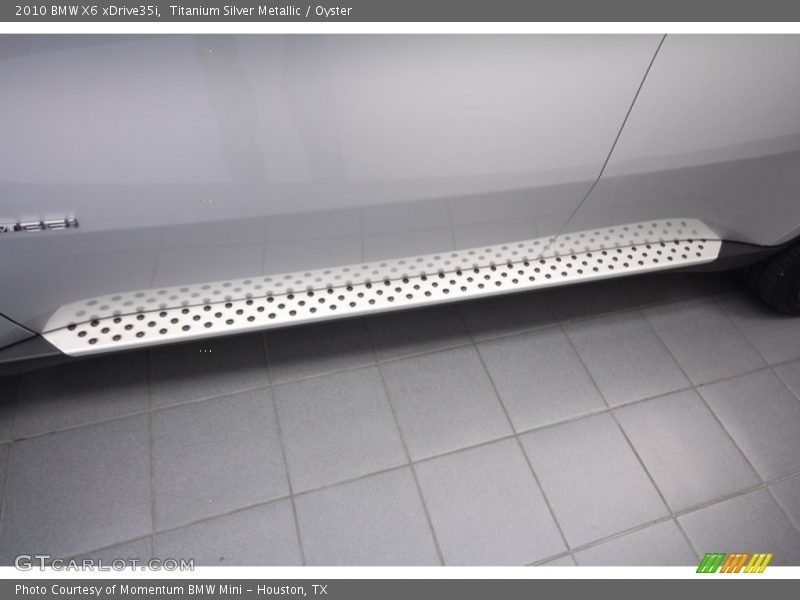 Titanium Silver Metallic / Oyster 2010 BMW X6 xDrive35i