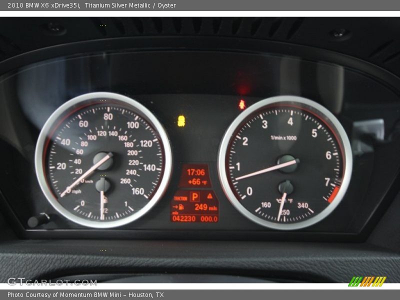  2010 X6 xDrive35i xDrive35i Gauges