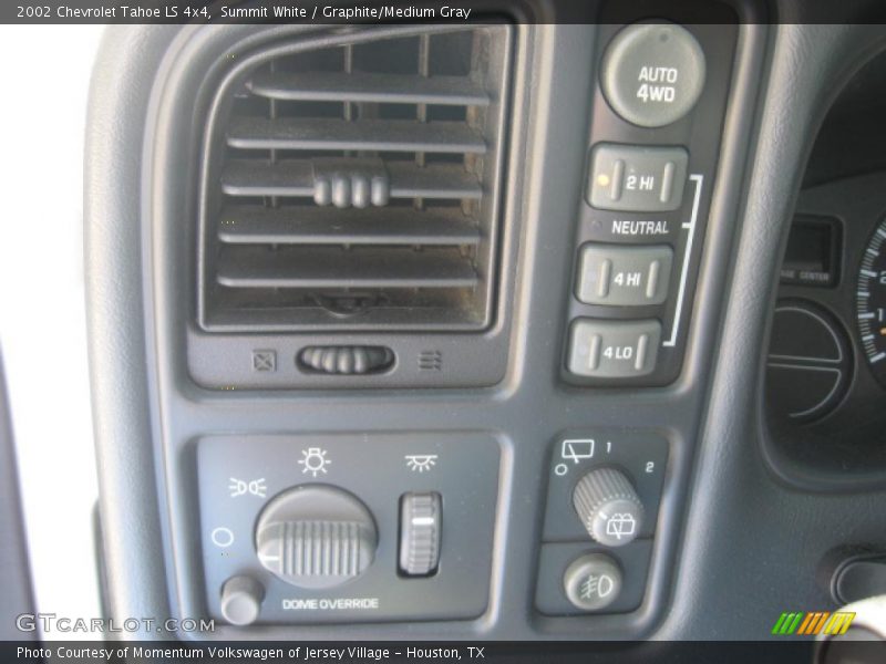 Summit White / Graphite/Medium Gray 2002 Chevrolet Tahoe LS 4x4