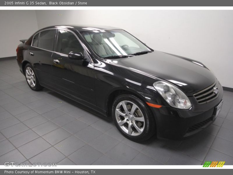 Black Obsidian / Stone 2005 Infiniti G 35 Sedan