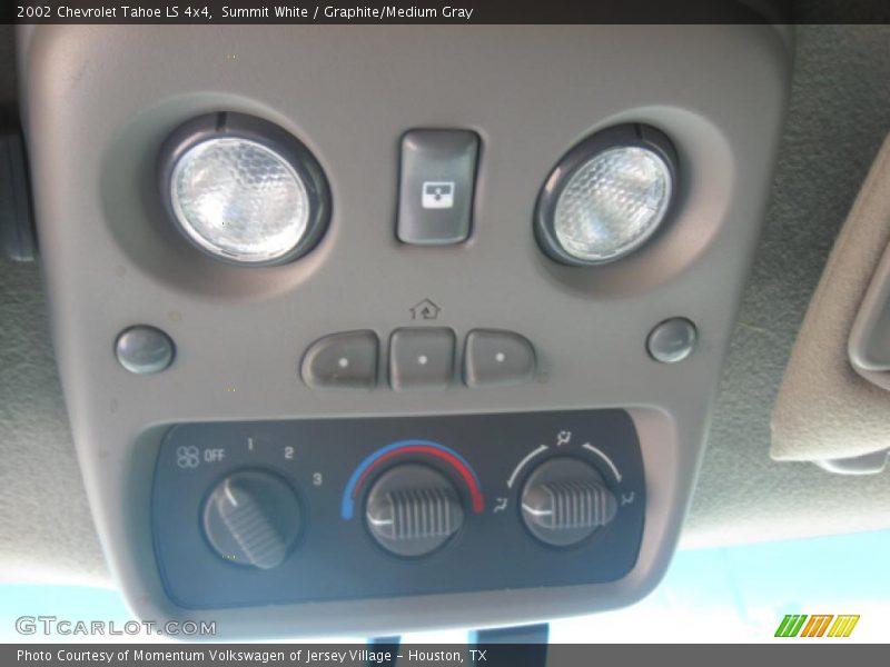 Summit White / Graphite/Medium Gray 2002 Chevrolet Tahoe LS 4x4