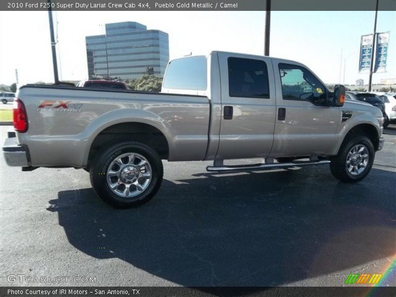 Pueblo Gold Metallic / Camel 2010 Ford F250 Super Duty Lariat Crew Cab 4x4