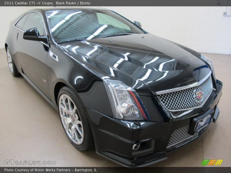 Front 3/4 View of 2011 CTS -V Coupe