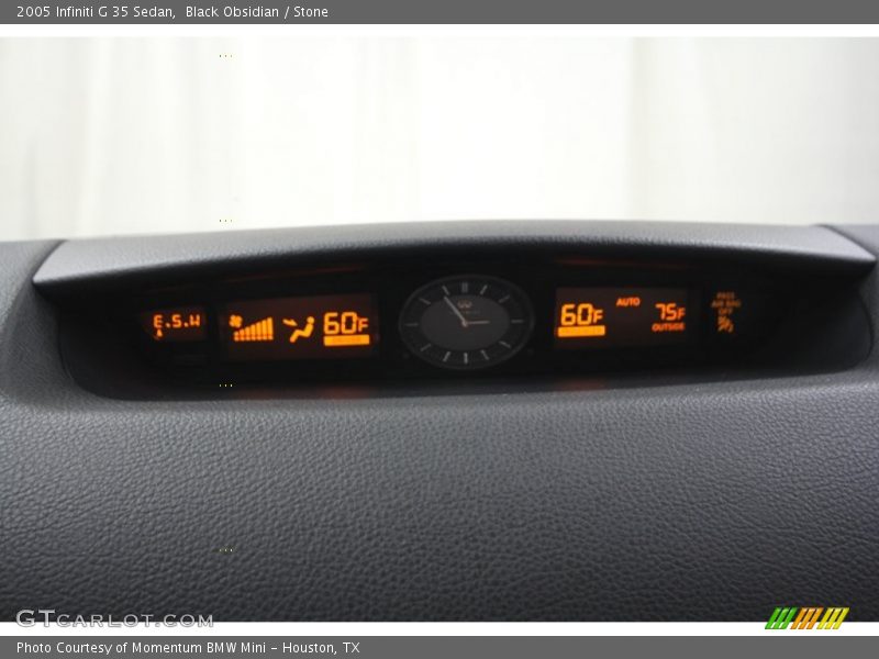 Black Obsidian / Stone 2005 Infiniti G 35 Sedan