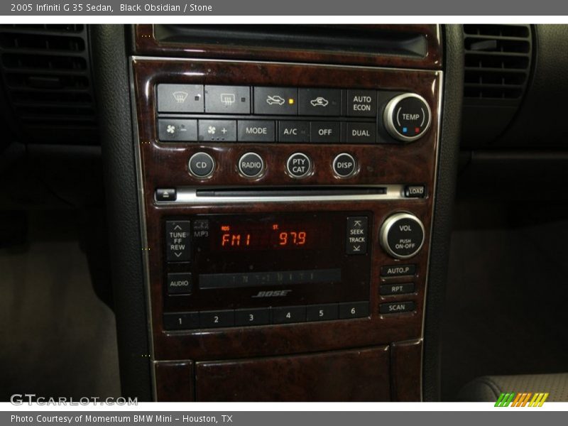 Black Obsidian / Stone 2005 Infiniti G 35 Sedan