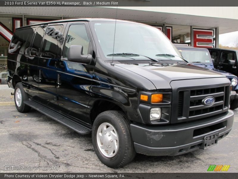 Front 3/4 View of 2010 E Series Van E350 XL Passenger