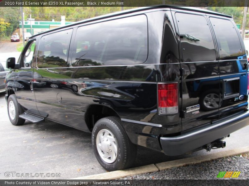 Black / Medium Flint 2010 Ford E Series Van E350 XL Passenger