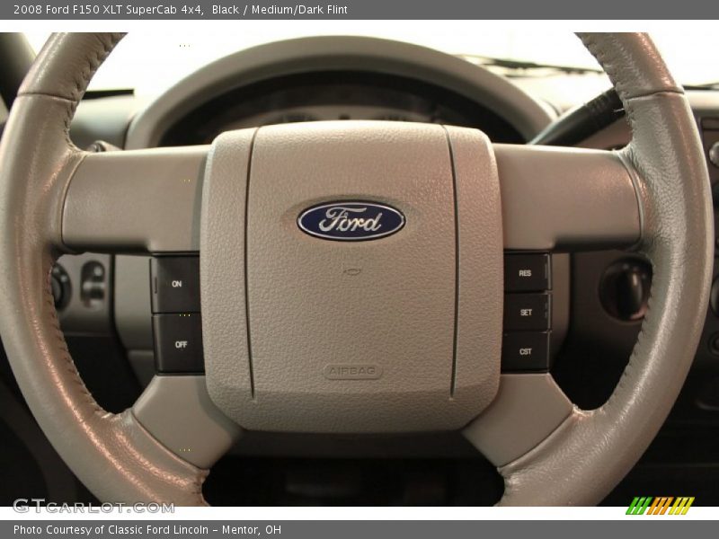  2008 F150 XLT SuperCab 4x4 Steering Wheel