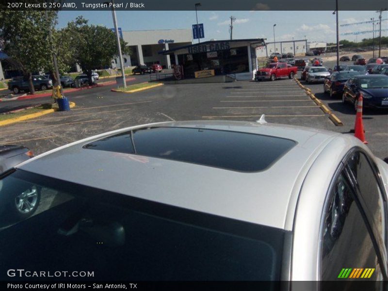 Tungsten Pearl / Black 2007 Lexus IS 250 AWD