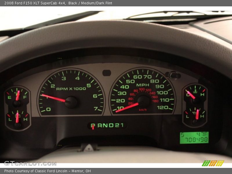  2008 F150 XLT SuperCab 4x4 XLT SuperCab 4x4 Gauges