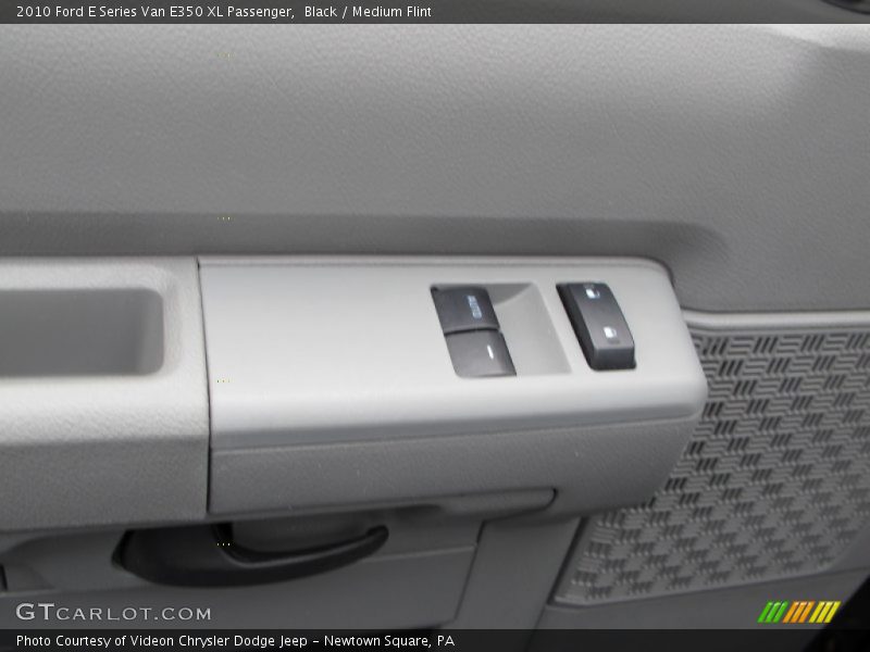 Black / Medium Flint 2010 Ford E Series Van E350 XL Passenger