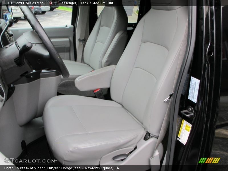 Black / Medium Flint 2010 Ford E Series Van E350 XL Passenger