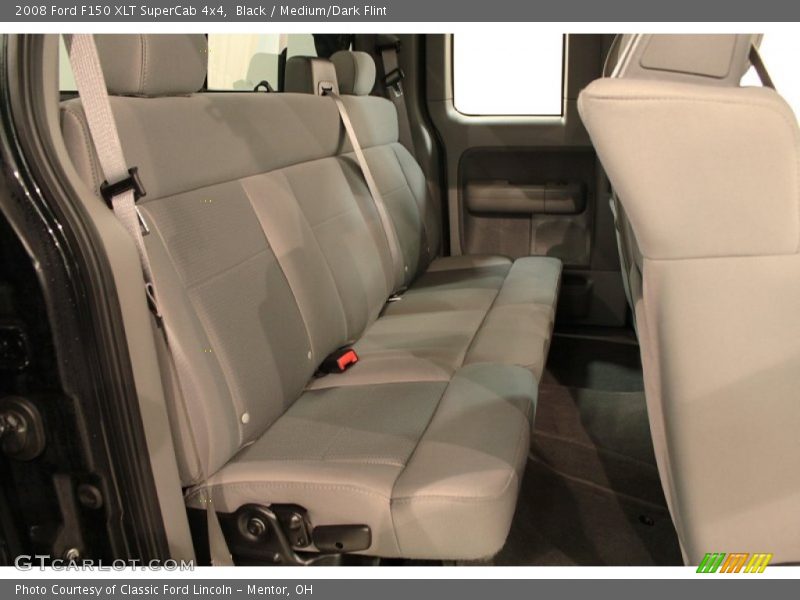 Rear Seat of 2008 F150 XLT SuperCab 4x4