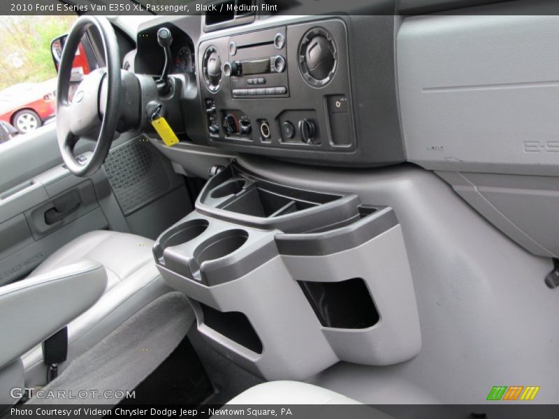 Black / Medium Flint 2010 Ford E Series Van E350 XL Passenger