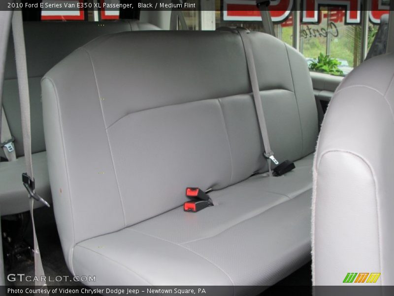 Rear Seat of 2010 E Series Van E350 XL Passenger
