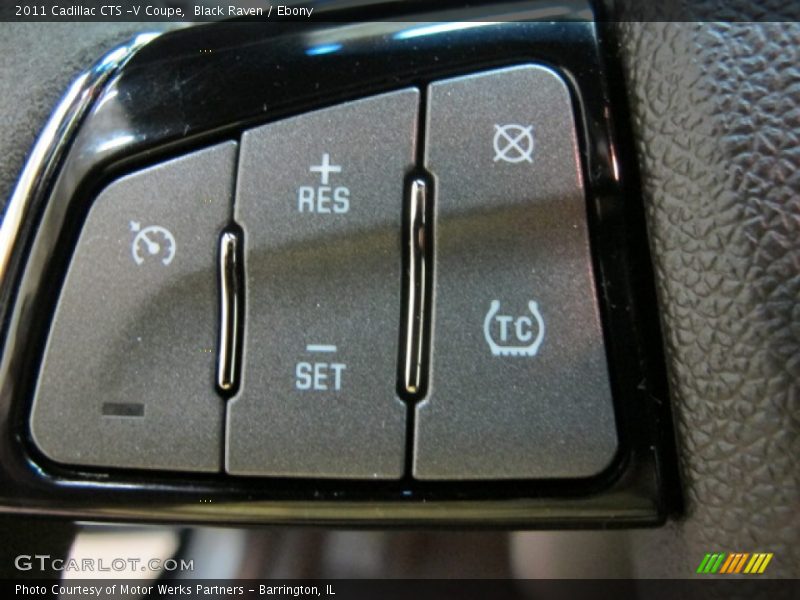 Controls of 2011 CTS -V Coupe