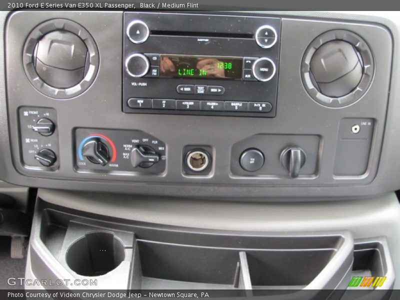 Controls of 2010 E Series Van E350 XL Passenger