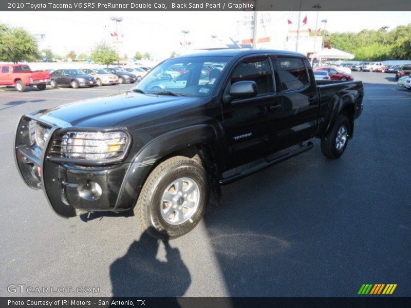 Black Sand Pearl / Graphite 2010 Toyota Tacoma V6 SR5 PreRunner Double Cab