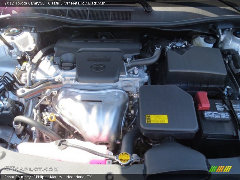 Classic Silver Metallic / Black/Ash 2012 Toyota Camry SE