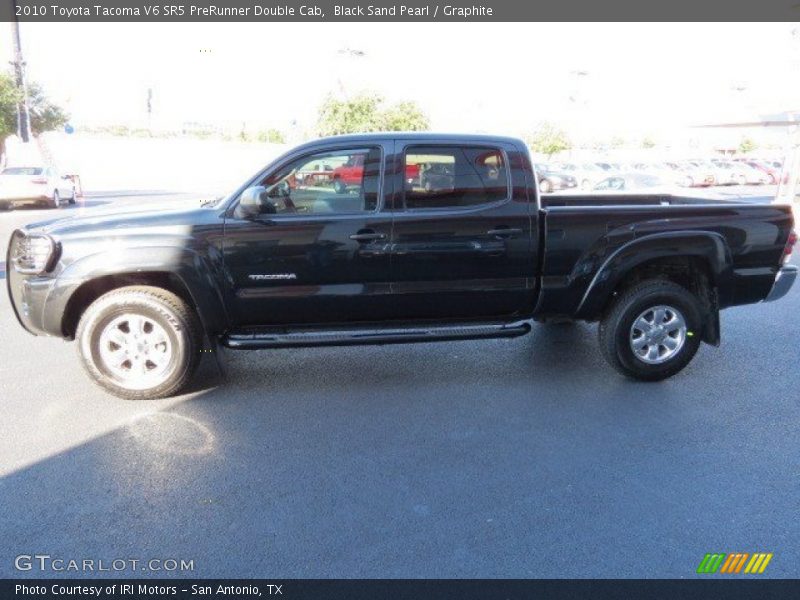 Black Sand Pearl / Graphite 2010 Toyota Tacoma V6 SR5 PreRunner Double Cab