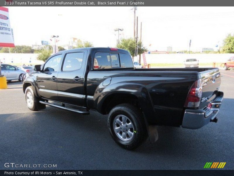 Black Sand Pearl / Graphite 2010 Toyota Tacoma V6 SR5 PreRunner Double Cab